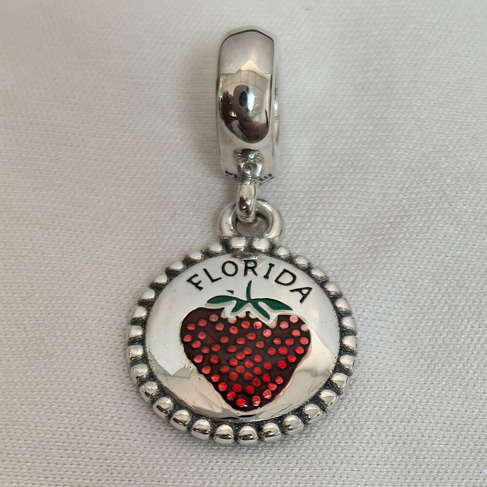 Pandora FLORIDA Exclusive Charm Pendant, S925 Silver Jewelry